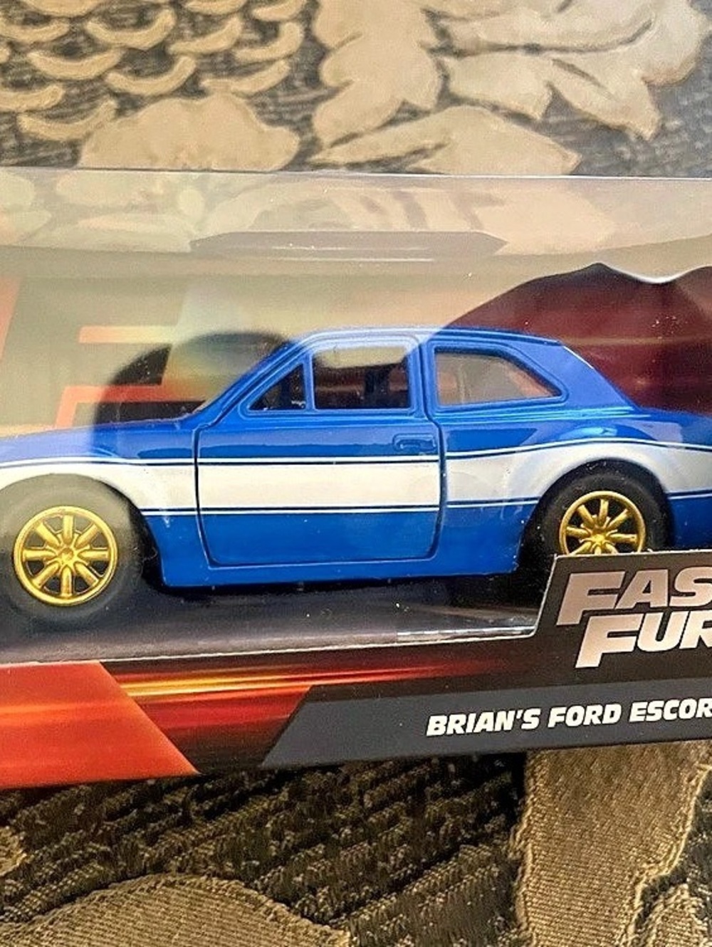NEW - Jada Fast & Furious Brian’s Ford Escort 1:24 Diecast - Unopened